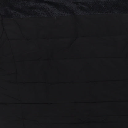 Womens UK Size L Preworn Black Puffer Jacket