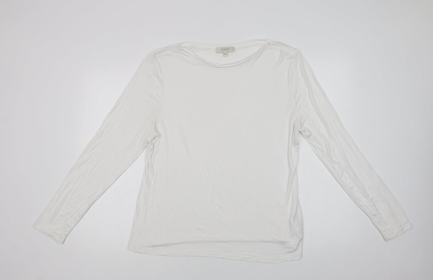 Womens UK Size XL Oasis White Camisole Blouse