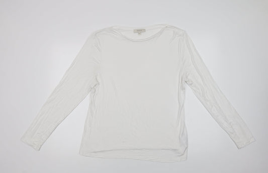Womens UK Size XL Oasis White Camisole Blouse