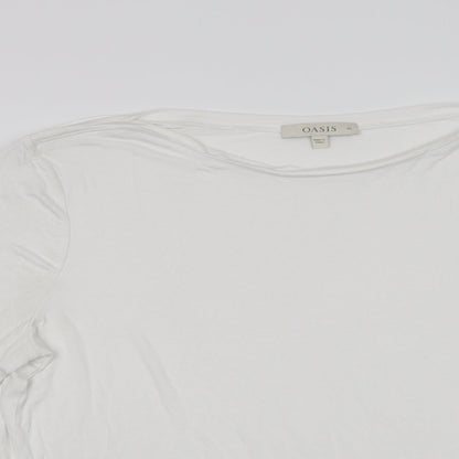 Womens UK Size XL Oasis White Camisole Blouse