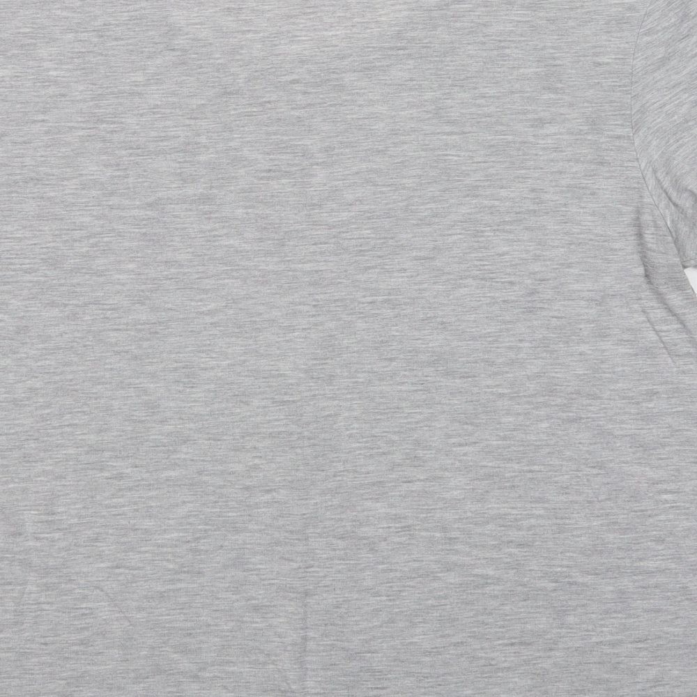 Womens UK Size 12 Marks and Spencer Grey Basic T-Shirt