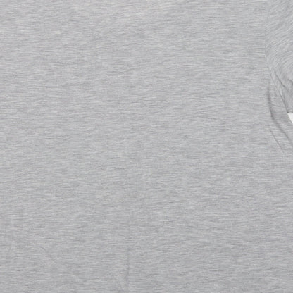 Womens UK Size 12 Marks and Spencer Grey Basic T-Shirt