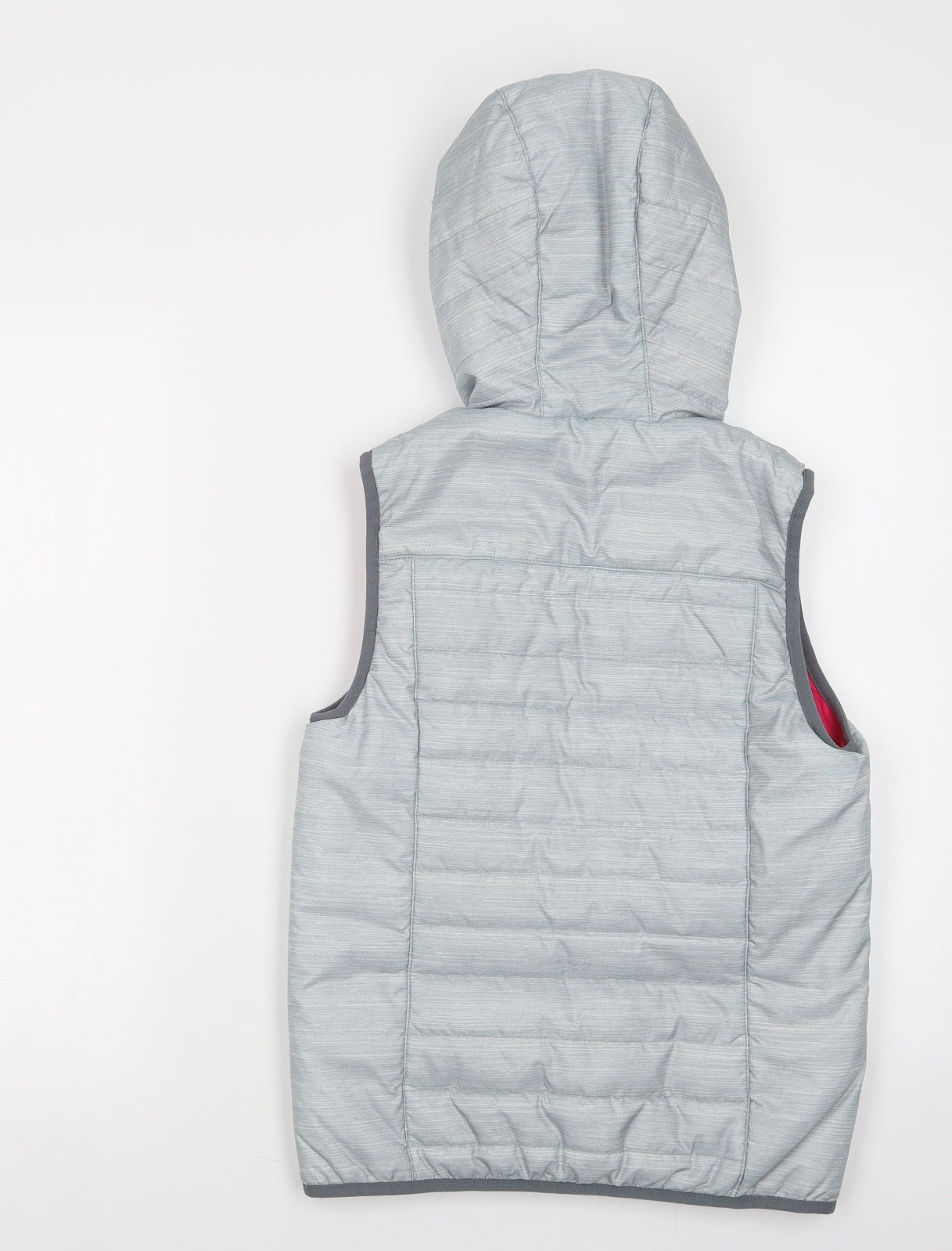 DECATHLON Girls Grey   Jacket Waistcoat Size 12 Years  Zip