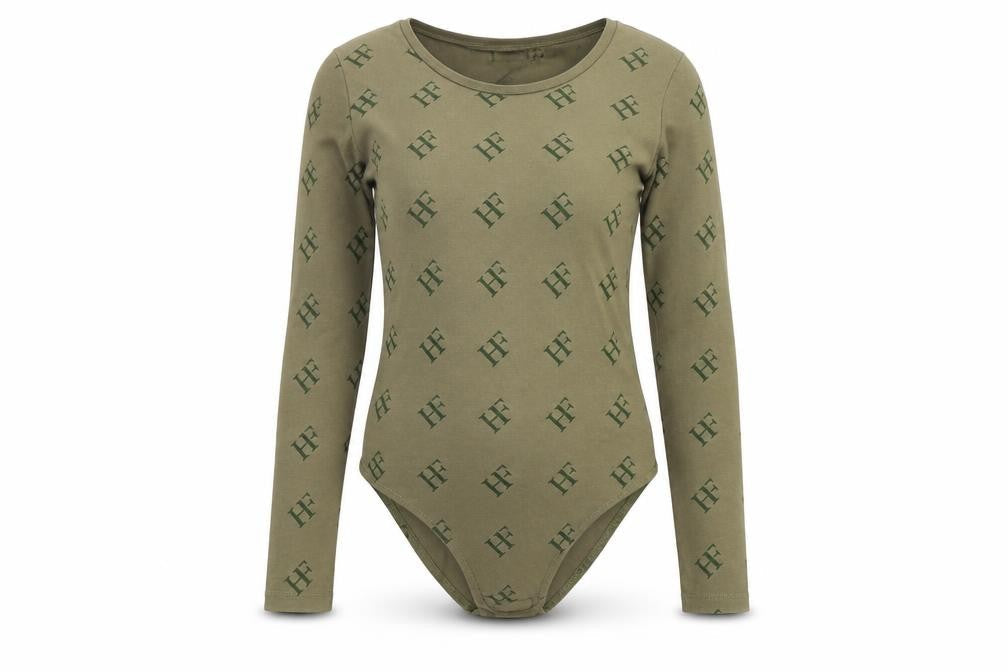 Holyfield Girls Green  Cotton Bodysuit One-Piece Size XS