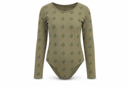 Holyfield Girls Green  Cotton Bodysuit One-Piece Size XS