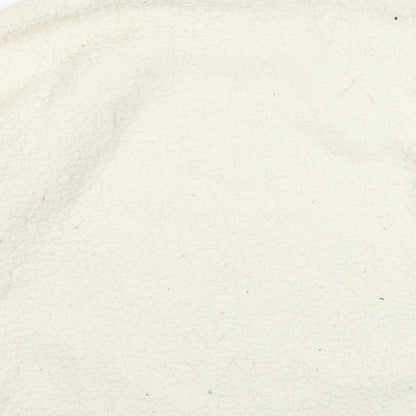 Primark Womens Beige Mock Neck  Polyester Pullover Jumper Size M