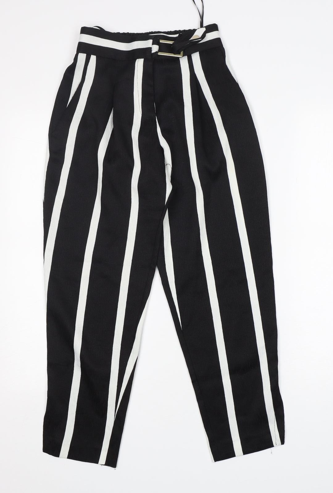 Womens UK Size 4 River Island Regular Fit Bloomer Multicoloured Trousers