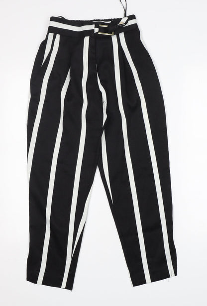 Womens UK Size 4 River Island Regular Fit Bloomer Multicoloured Trousers