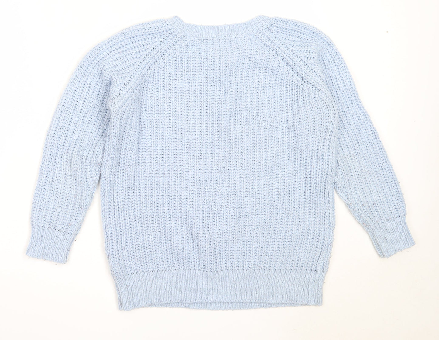 Womens UK Size 8 Atmosphere Blue Pullover Jumper