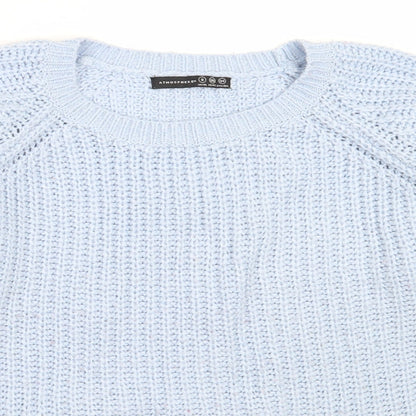 Womens UK Size 8 Atmosphere Blue Pullover Jumper