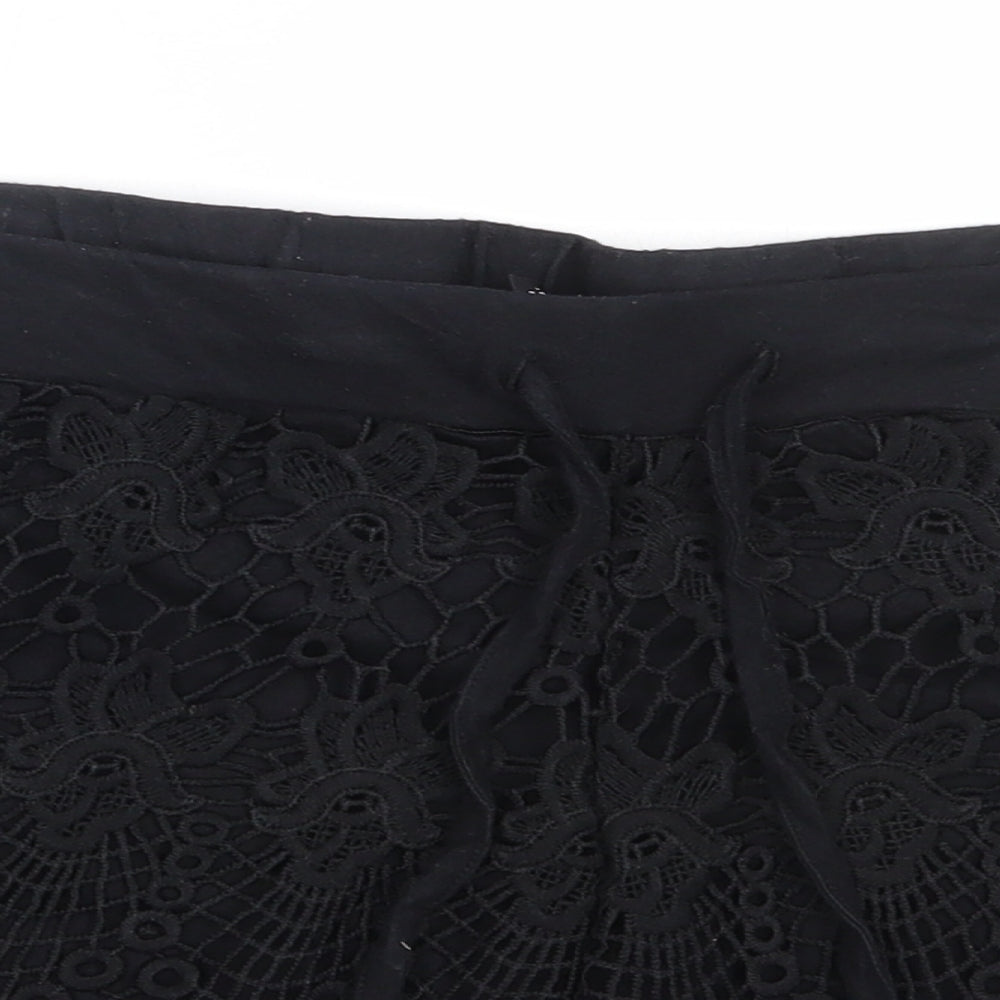 Atmosphere Womens Black  Cotton Hot Pants Shorts Size 18  Regular