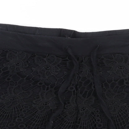 Atmosphere Womens Black  Cotton Hot Pants Shorts Size 18  Regular