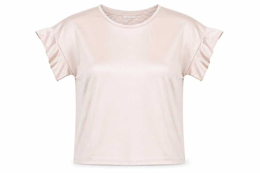 Womens UK Size S VILA Pink Basic Blouse