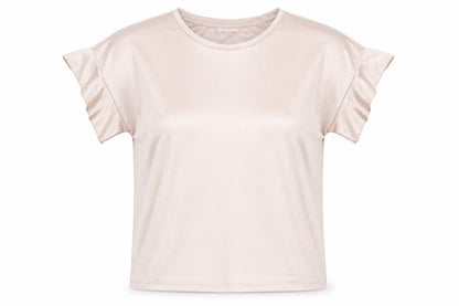 Womens UK Size S VILA Pink Basic Blouse