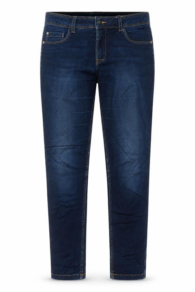 Front view of Only women’s blue cotton skinny jeans, size UK 30, in, 29-inch leg regular