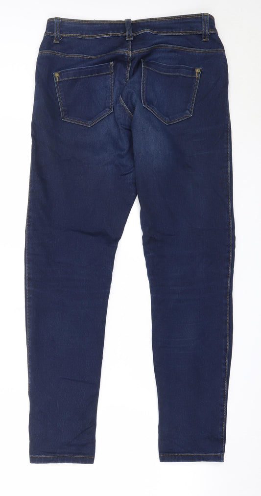 Only Womens Blue  Cotton Skinny Jeans Size 30 in L29 in Regular