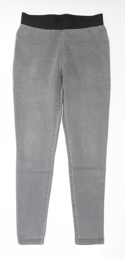 Womens UK Size 12 Marks and Spencer Regular Fit Skinny Grey Jeans