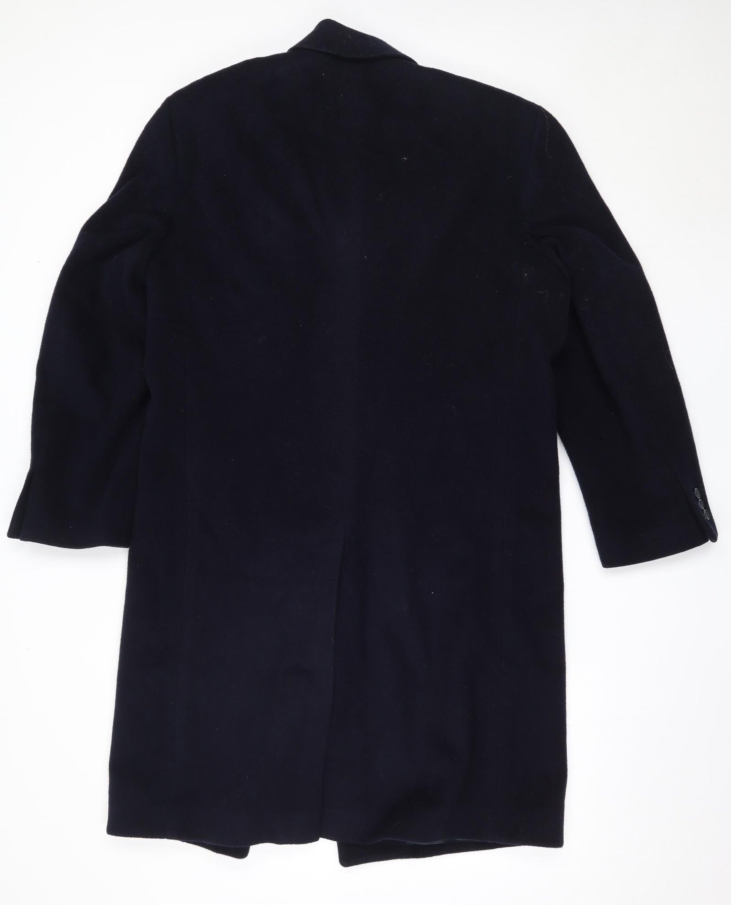 Aragona Mens Blue   Overcoat Coat Size 38