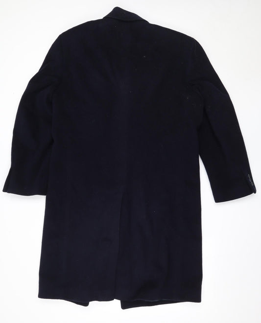 Aragona Mens Blue   Overcoat Coat Size 38