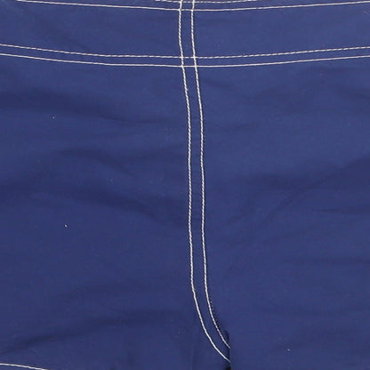 Primark Womens Blue  Polyester Hot Pants Shorts Size 10  Regular