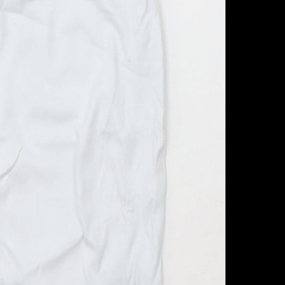 NEXT Girls White  Cotton Bodysuit One-Piece Size 2-3 Years  Button