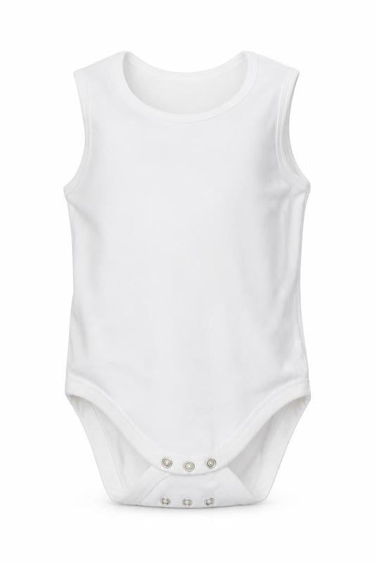 NEXT Girls White  Cotton Bodysuit One-Piece Size 2-3 Years  Button - Unisex