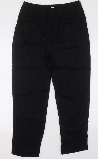 Womens UK Size 6 Gap Regular Fit  Black Trousers