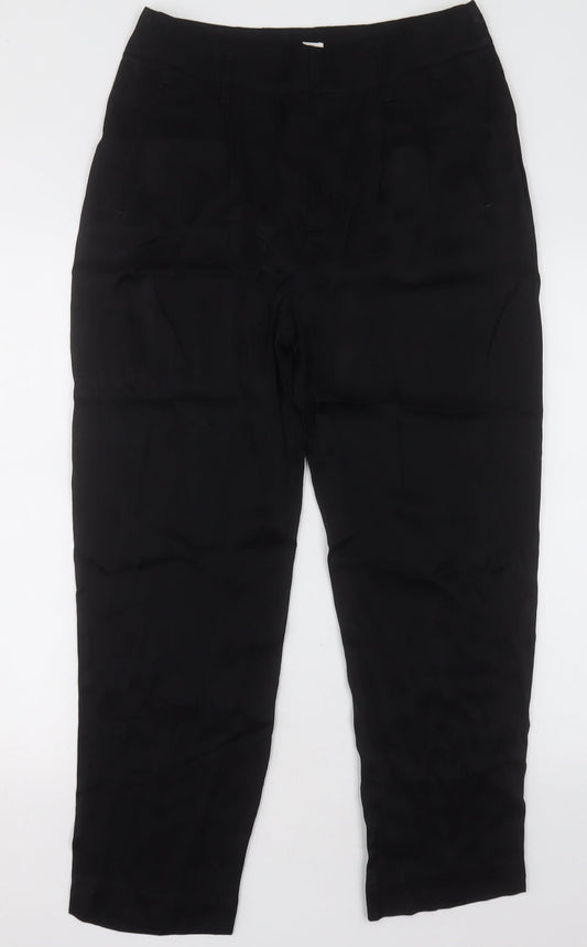 Womens UK Size 6 Gap Regular Fit  Black Trousers