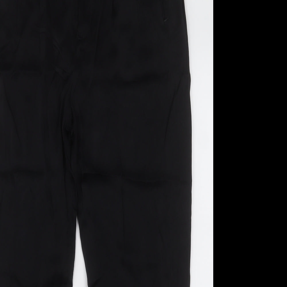 Womens UK Size 6 Gap Regular Fit  Black Trousers
