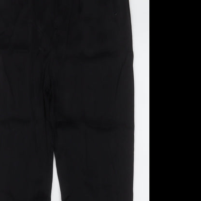 Womens UK Size 6 Gap Regular Fit  Black Trousers