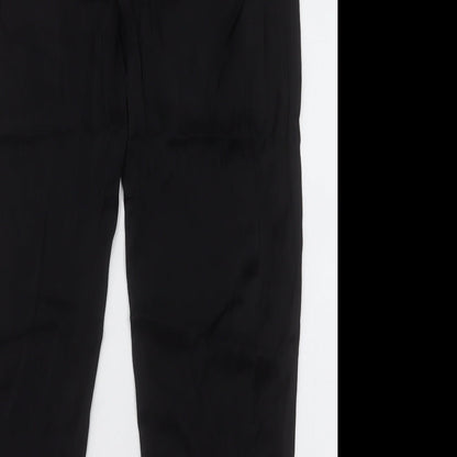 Womens UK Size 6 Gap Regular Fit  Black Trousers