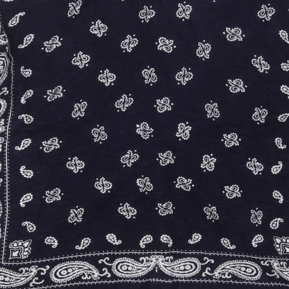 Gap Womens Blue V-Neck Geometric Polyester Cardigan Jumper Size M