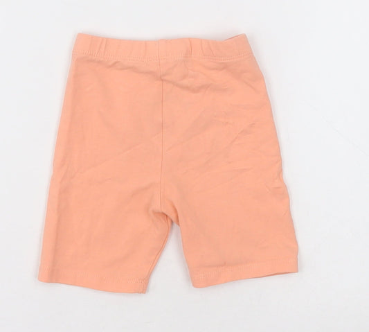Matalan Girls Pink  Cotton Shorts Outfit/Set Size 12-18 Months