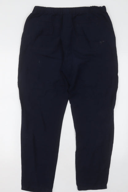 Womens UK Size 10 Dunnes Stores Regular Fit  Blue Trousers