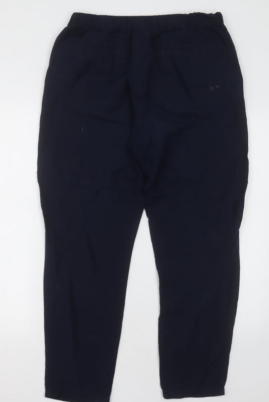 Womens UK Size 10 Dunnes Stores Regular Fit  Blue Trousers