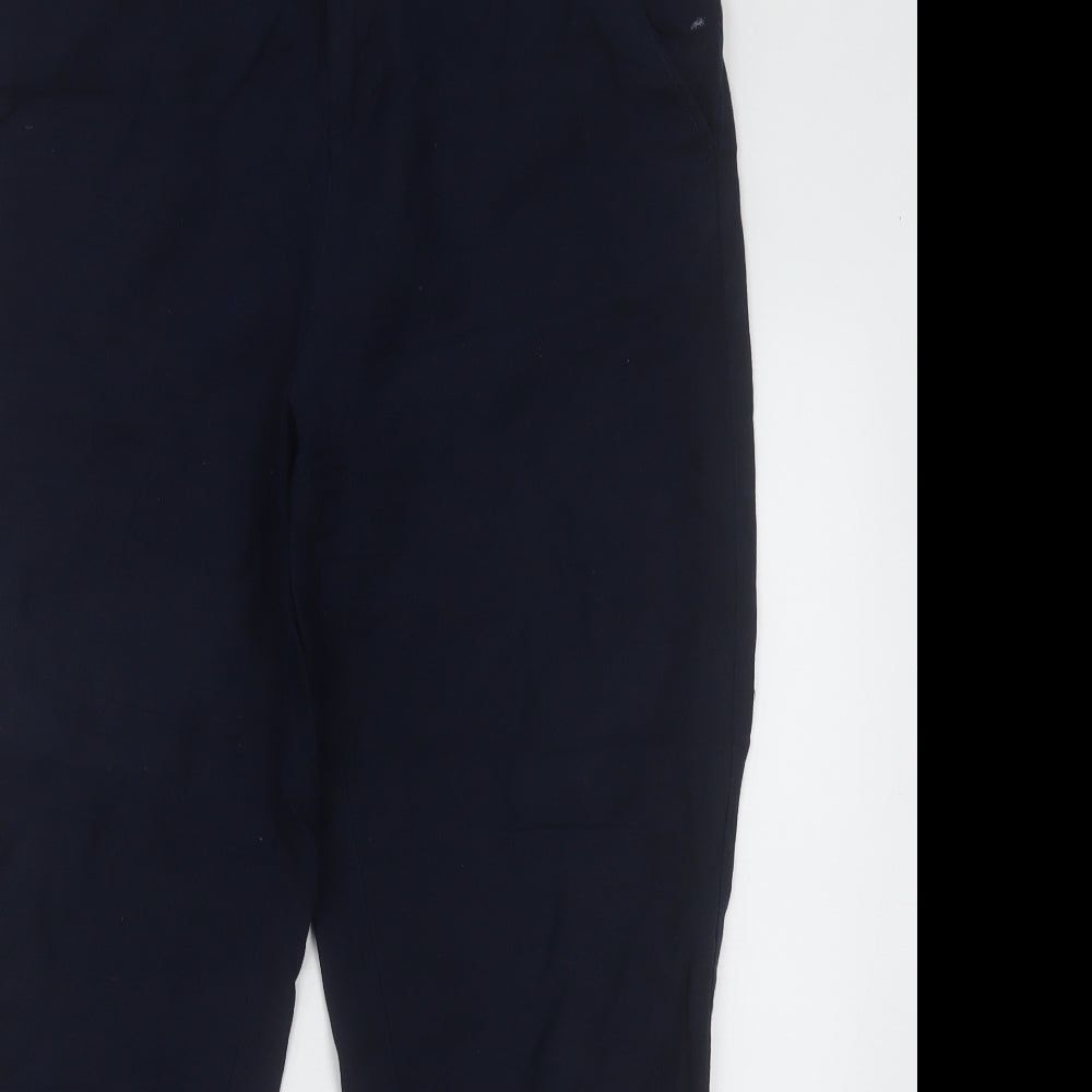 Womens UK Size 10 Dunnes Stores Regular Fit  Blue Trousers