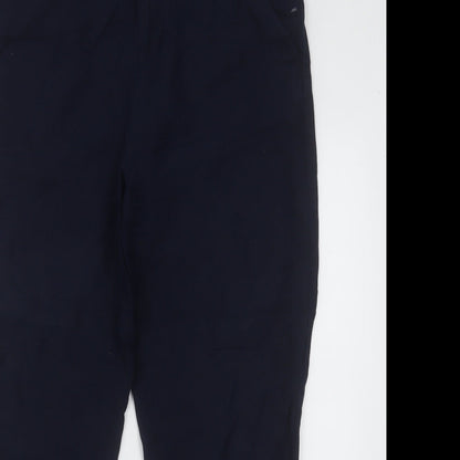 Womens UK Size 10 Dunnes Stores Regular Fit  Blue Trousers
