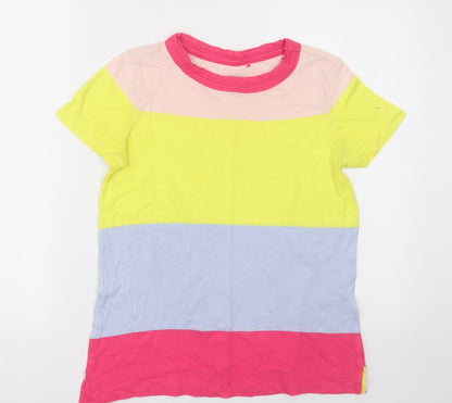 Womens UK Size 6 NEXT Multicoloured Basic T-Shirt