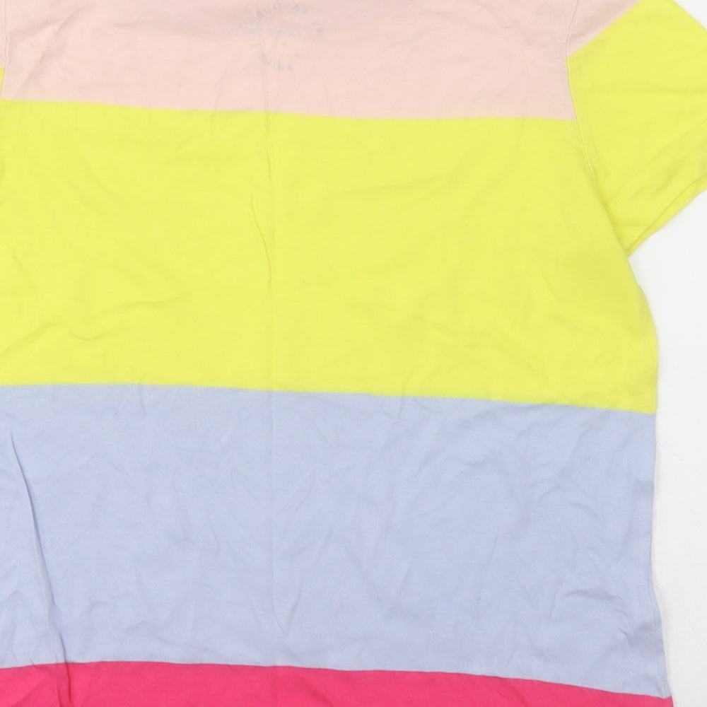 Womens UK Size 6 NEXT Multicoloured Basic T-Shirt
