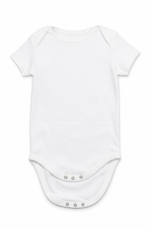NEXT Girls White  Cotton Bodysuit One-Piece Size 2-3 Years  Button - Unisex