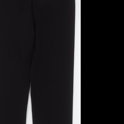 Womens UK Size 12 M&Co Regular Fit  Black Trousers