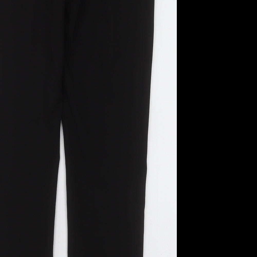 Womens UK Size 12 M&Co Regular Fit  Black Trousers