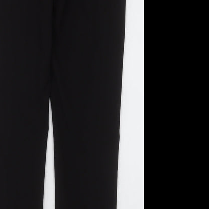 Womens UK Size 12 M&Co Regular Fit  Black Trousers