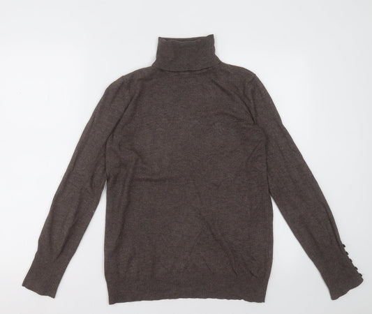 Womens UK Size 12 Dunnes Stores Brown Pullover Sweatshirt