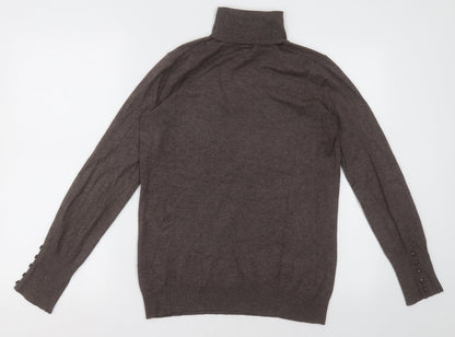 Womens UK Size 12 Dunnes Stores Brown Pullover Sweatshirt