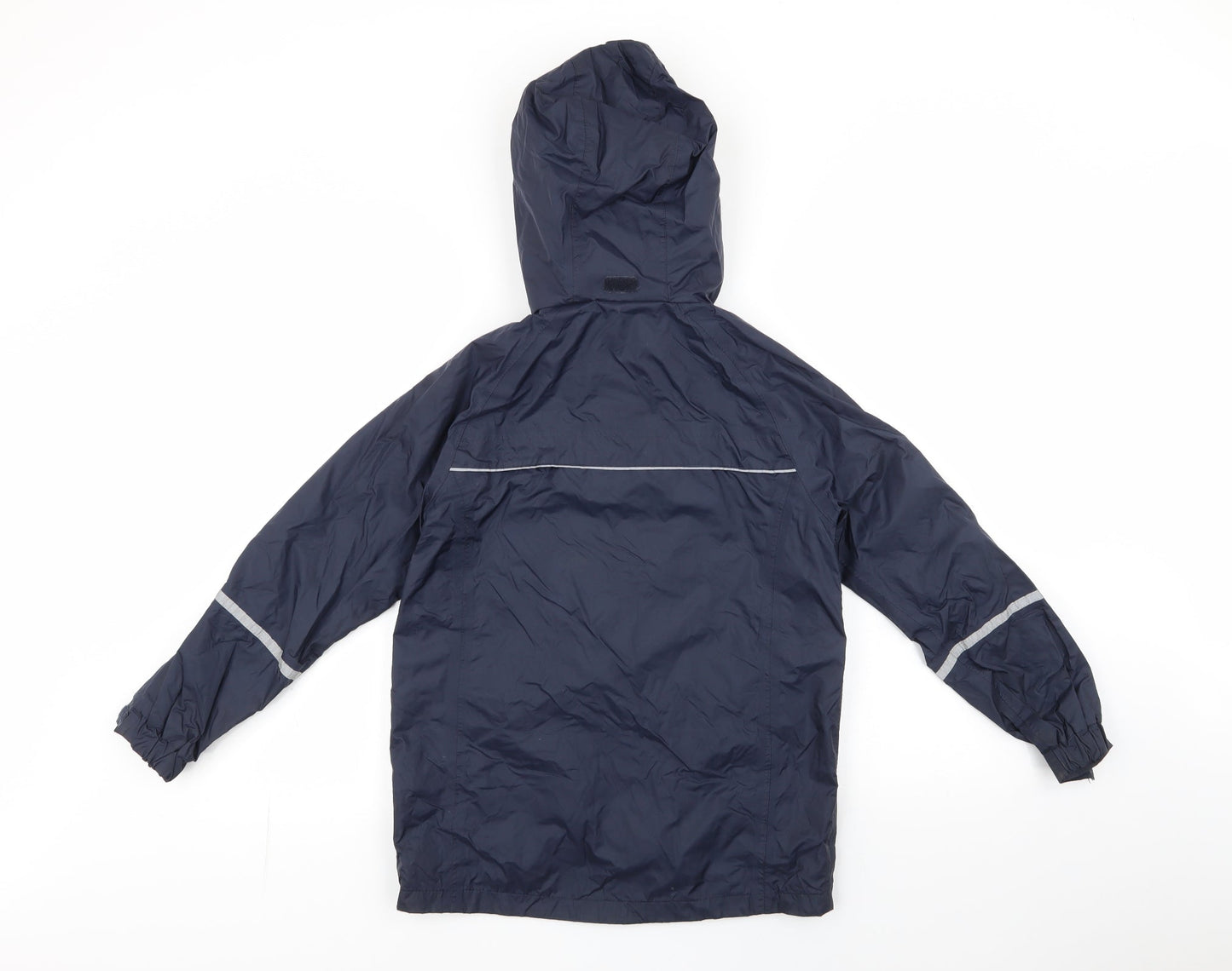 Civit Boys Black   Anorak Jacket Size 9-10 Years  Zip
