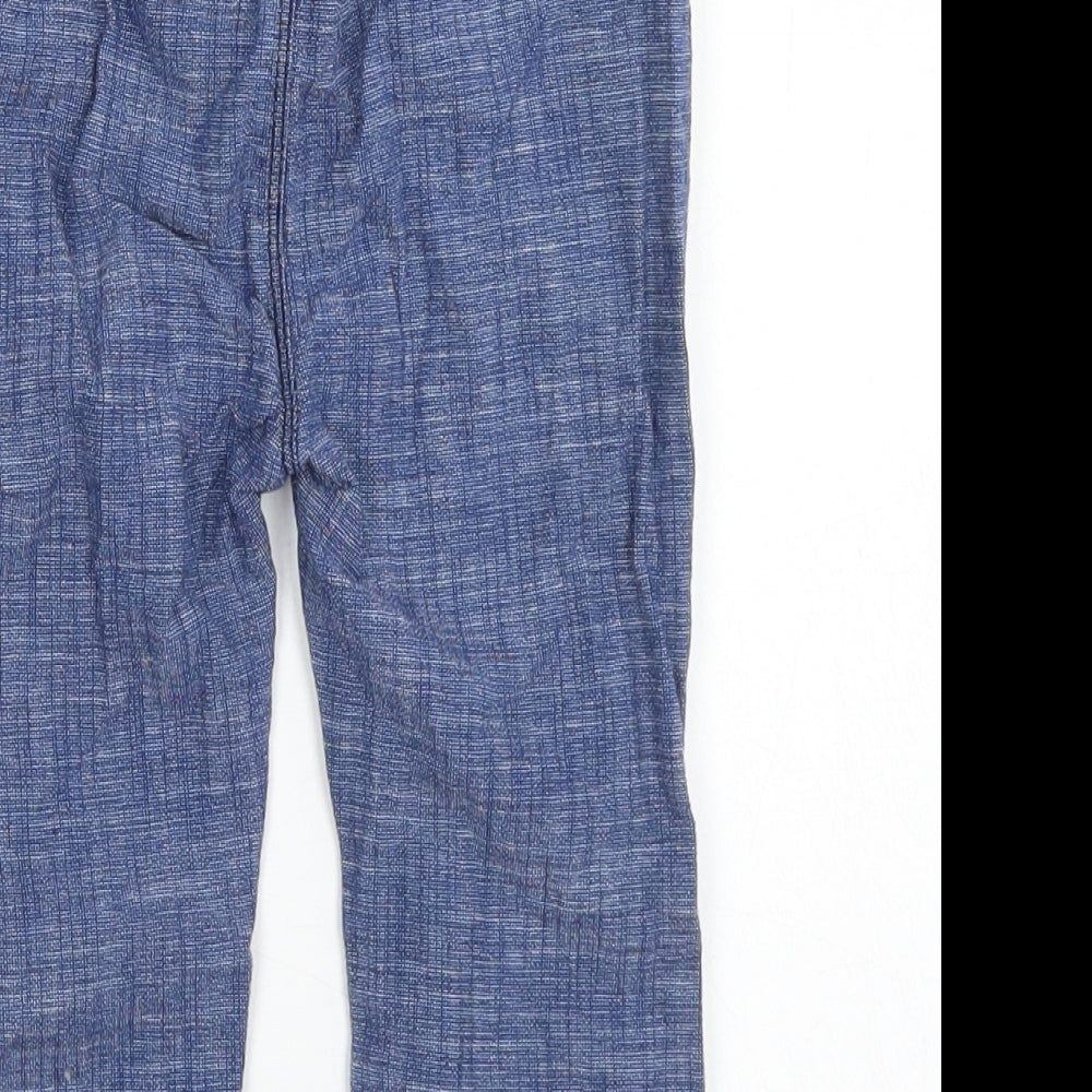 George Boys Blue  Cotton Jogger Jeans Size 12-18 Months  Drawstring