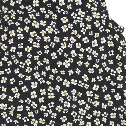 Womens UK Size 10 Next Black Basic Blouse
