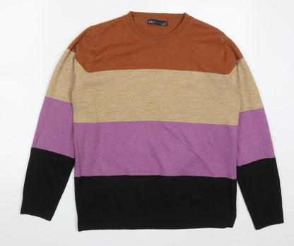 Womens UK Size 14 Marks and Spencer Multicoloured Pullover Jumper