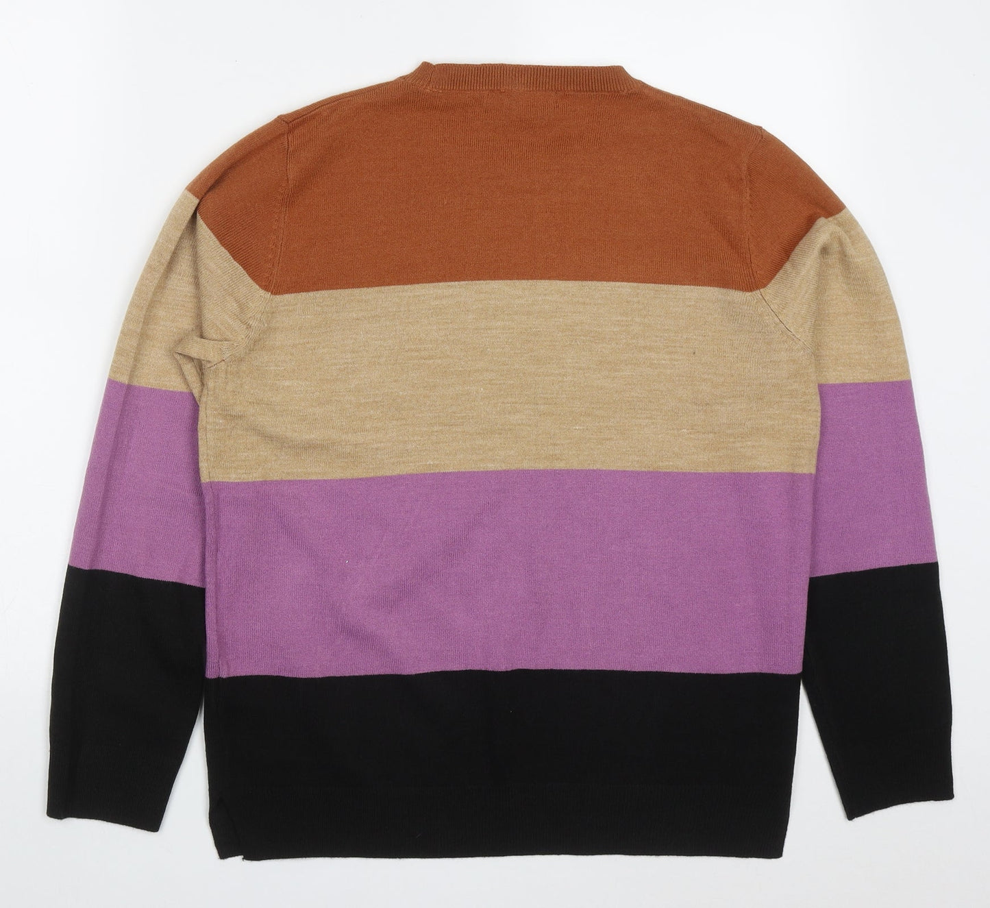 Womens UK Size 14 Marks and Spencer Multicoloured Pullover Jumper